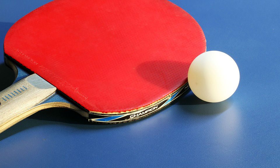 Raquettes de ping pong