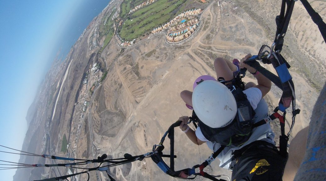 expérience vol parapente tenerife