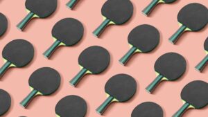 raquettes de ping-pong