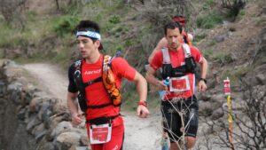 Coureur de la Transgrancanaria