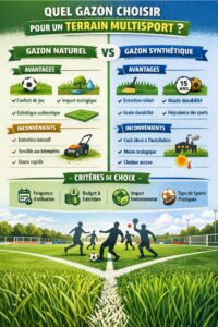 gazon naturel synthetique